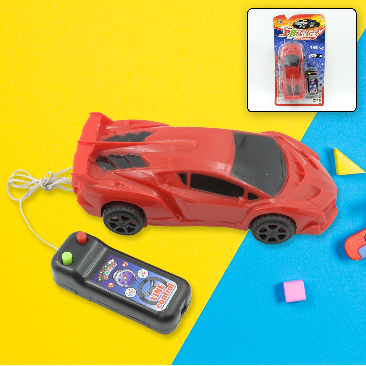 3067 Plastic Remote control wired sports car for kids, for Play for Children ( Battery Not Included / 1 Pc ) 3067 Plastic Remote control wired sports car for kids, for Play for Children ( Battery Not Included / 1 Pc )